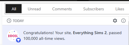 100,000 Website Views&nbsp;Milestone!